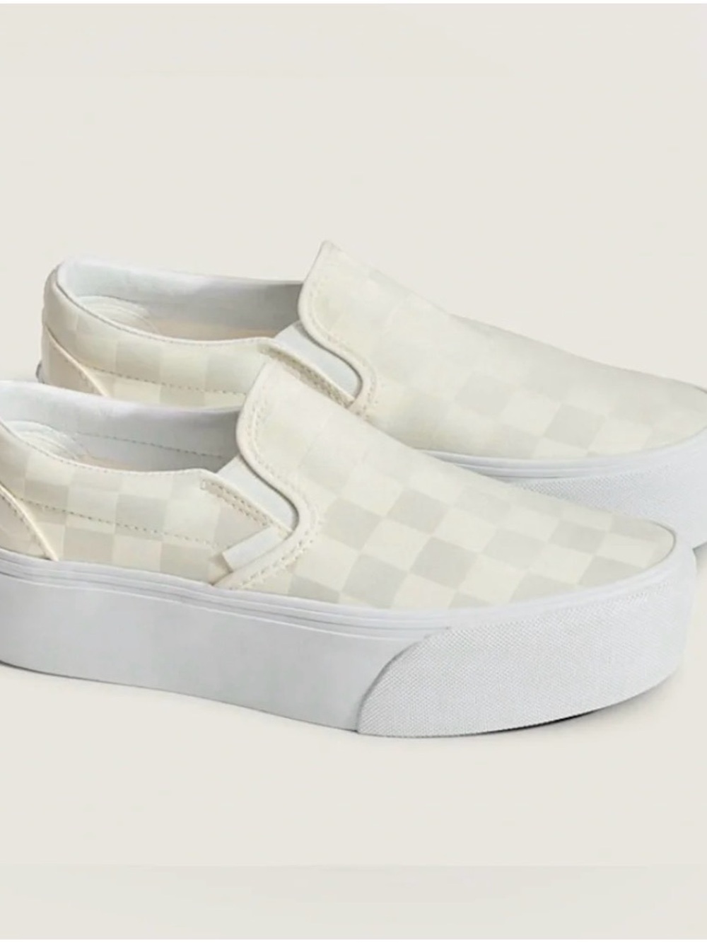 Vans Classic Slip-On Stackform Checkerboard Shoe
Color